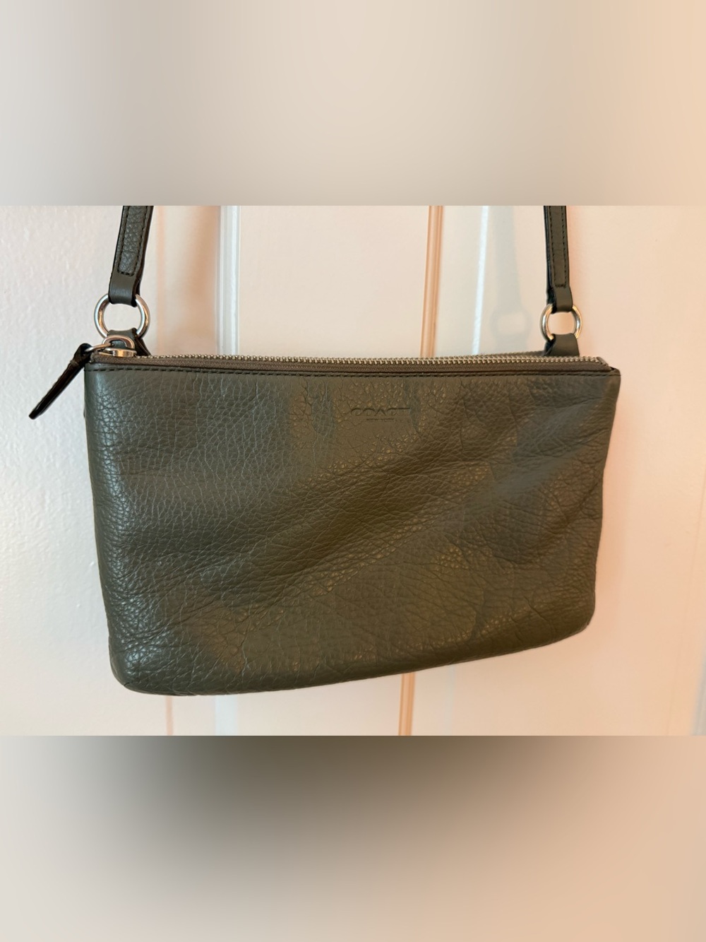 Coach Leather Crossbody Handbag